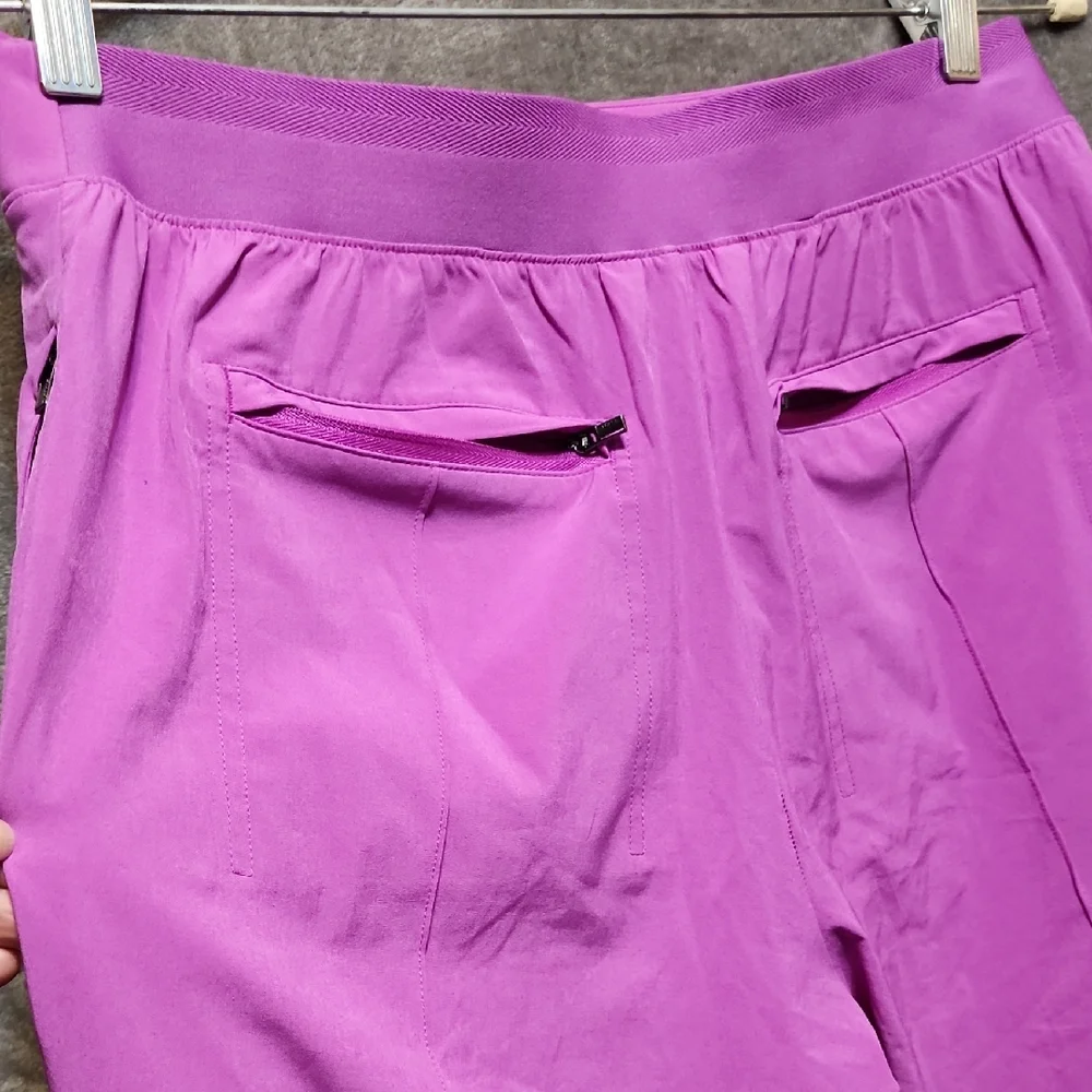 Athleta Pink Track Pants Slim Fit - Picture 4 of 8